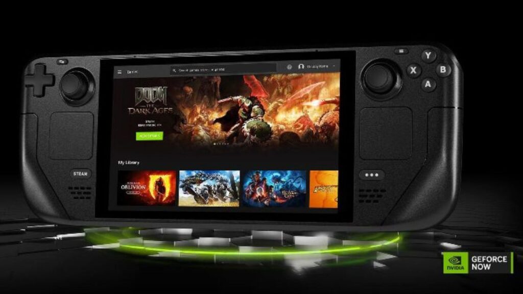 GeForce NOW anuncia chegada de aplicativo nativo para o Steam Deck