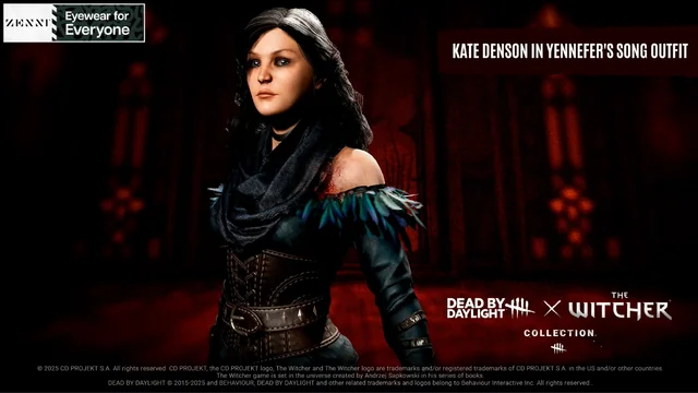 dead by daylight the witcher 3 skins jogo