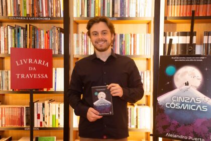 Livros de ficção científica vivem crescimento no Brasil e ganham reforço com lançamento de Cinzas Cósmicas