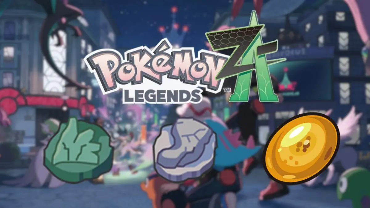 Pokémon Legends Z-A fosseis