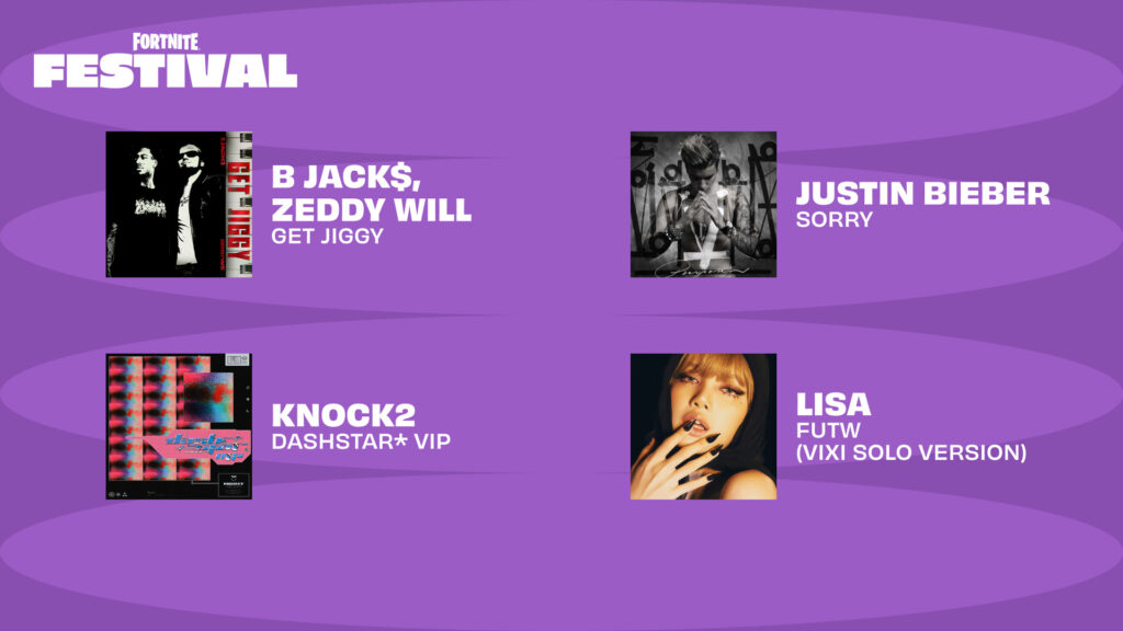 musicas-Fortnite-Festival-1024x576 LISA é confirmada como Ícone da Temporada 12 do Fortnite Festival