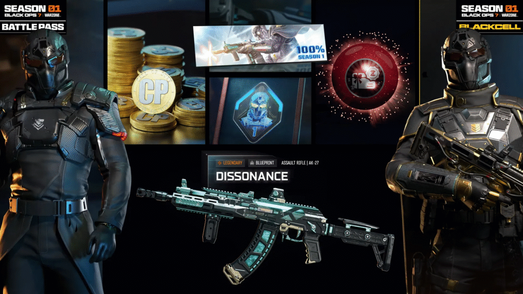 Call-of-Duty-Black-Ops-7-e-Warzone-Temporada-1-1024x576 Call of Duty: Black Ops 7 e Warzone — Tudo sobre o Passe de Batalha e BlackCell da Temporada 1