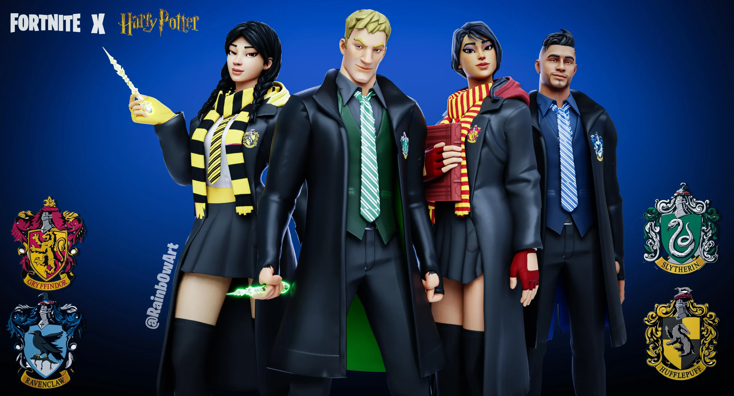 Harry Potter Skins in Fortnite