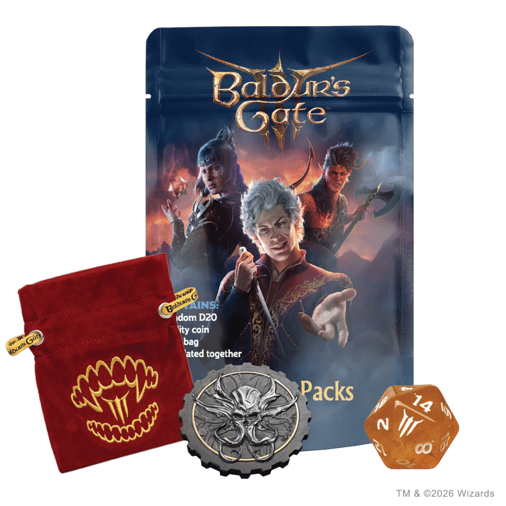 Baldur’s Gate 3 RPG de mesa Sirius Dice