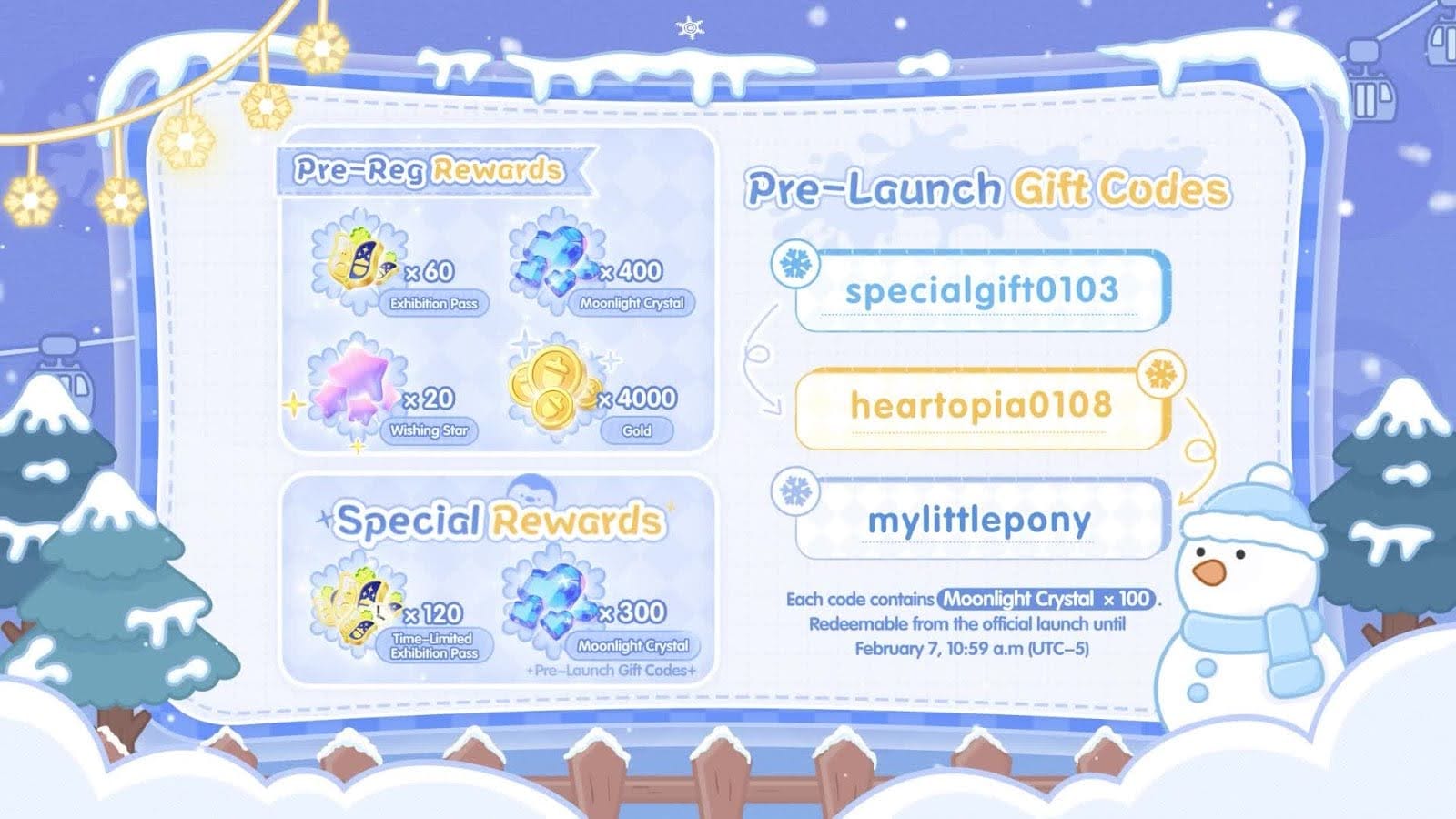 Heartopia Winter Frost Season