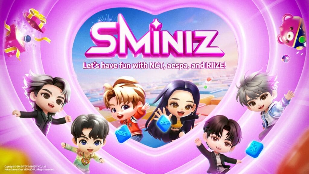 Kakao Games anuncia SMiniz, jogo de K-pop com NCT, RIIZE e aespa para mobile