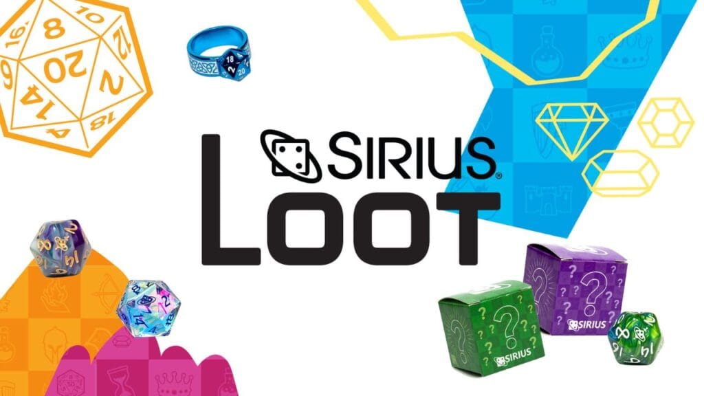 Sirius Dice lança Mystery Loot Boxes para RPG