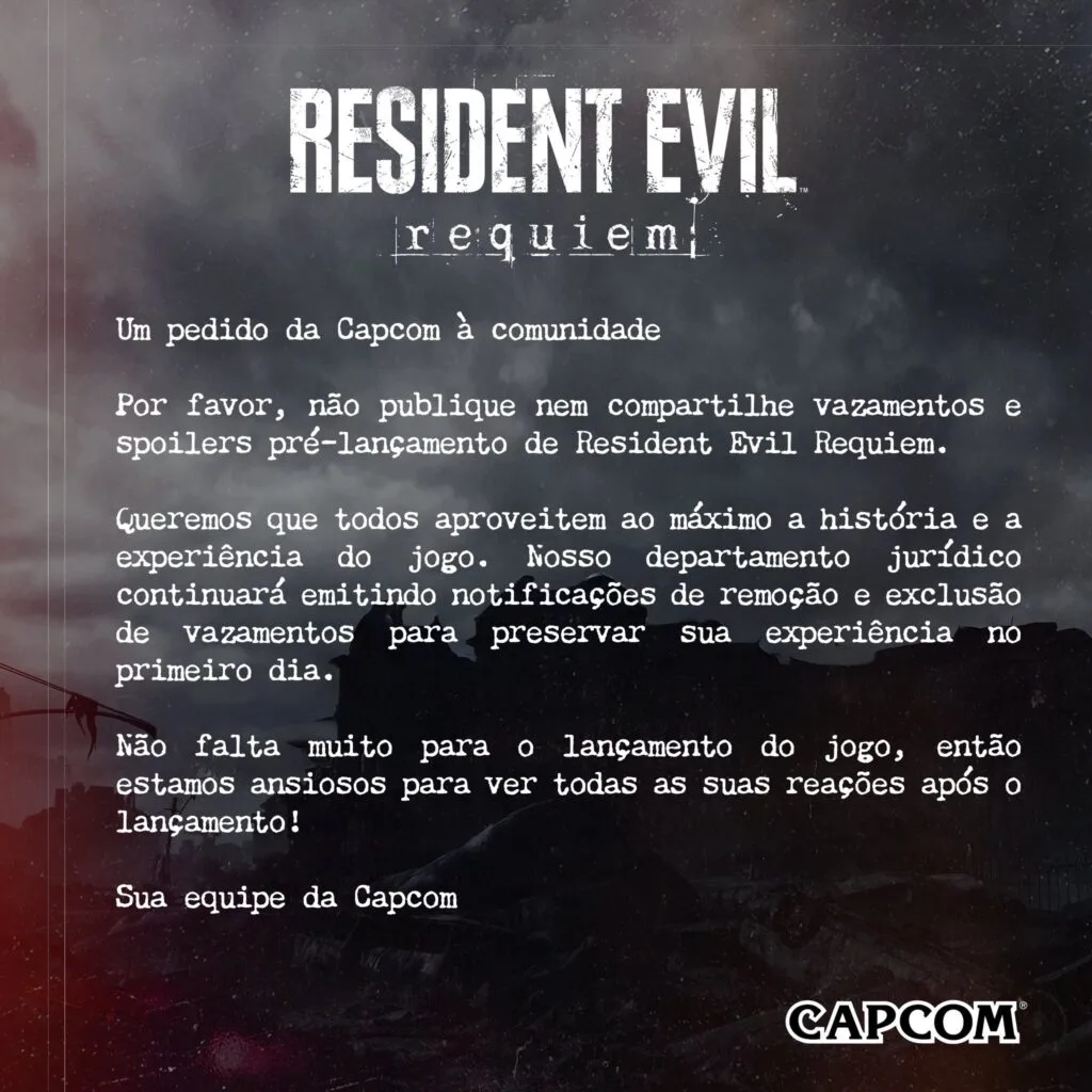Spoilers de Resident Evil Requiem