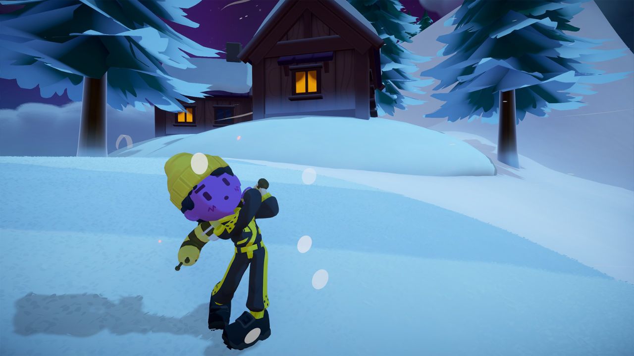 Super Battle Golf recebe atualização com novo bioma de neve e vento