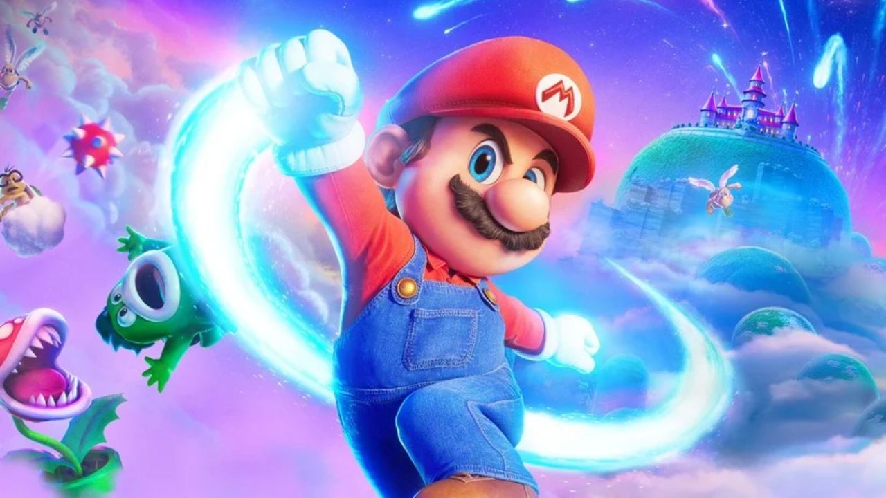"Super Mario Galaxy: O Filme" entra no Top 5 mundial em menos de uma semana