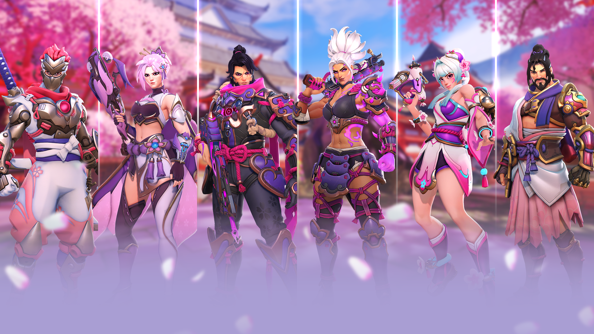Coleção Sakura Overwatch
