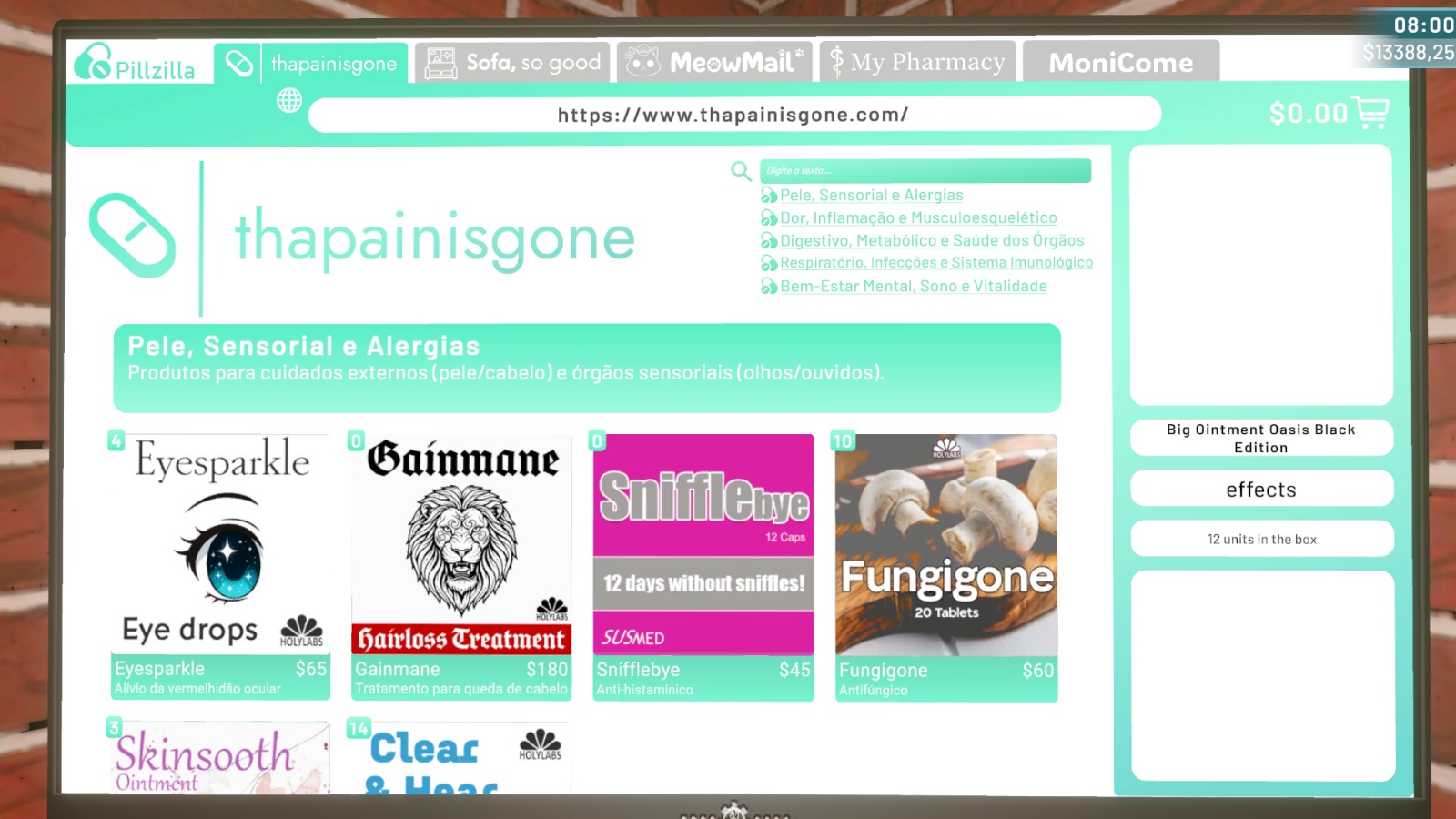 Pharmacy Store Simulator