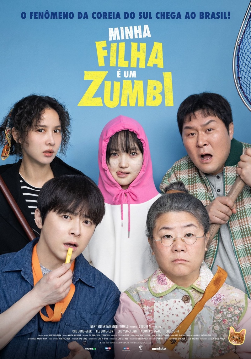 Cartaz nacional do filme Minha Filha é um Zumbi