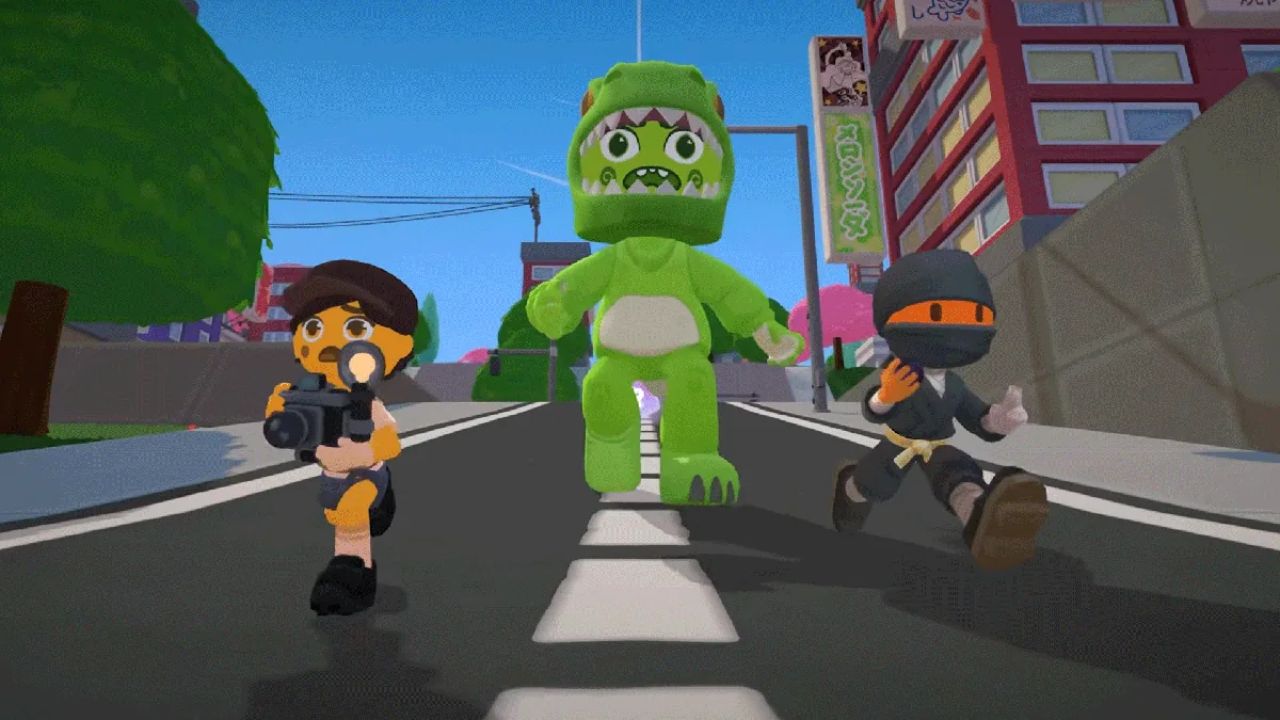 Super Battle Golf recebe atualização gratuita Attack on City