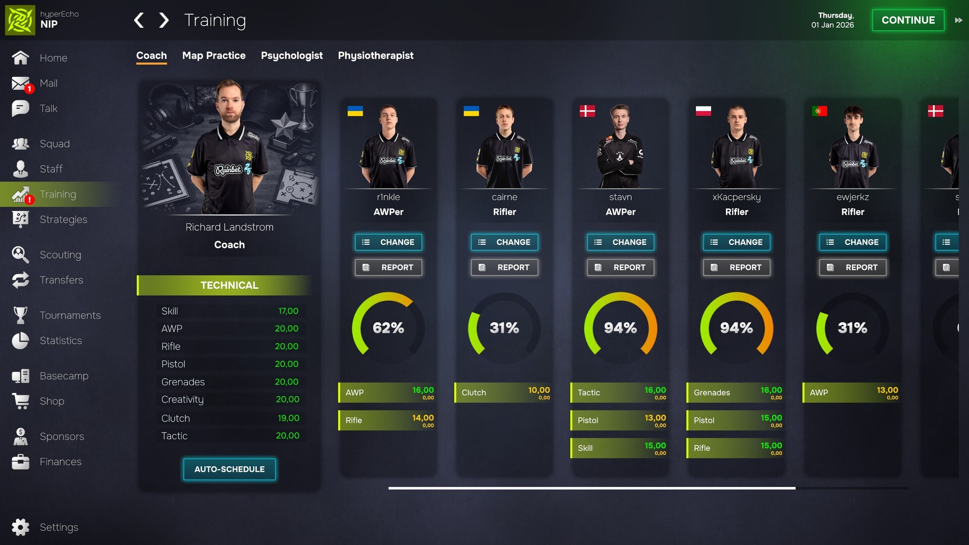 jogo esports manager 2026