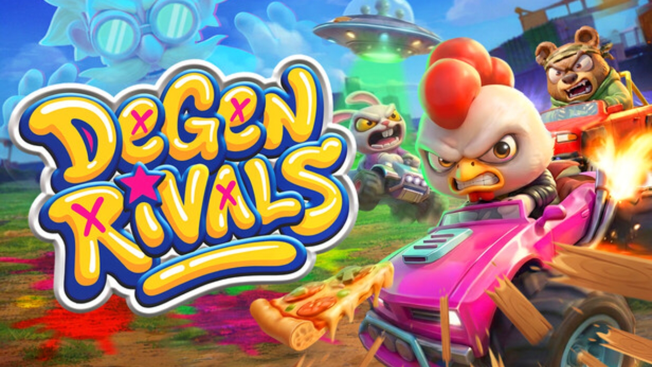 DeGen Rivals é um caos de karts e criaturas mutantes que funciona