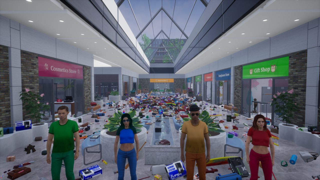 Mall: Tidy Up Together é bagunça para quem gosta de colocar tudo em ordem