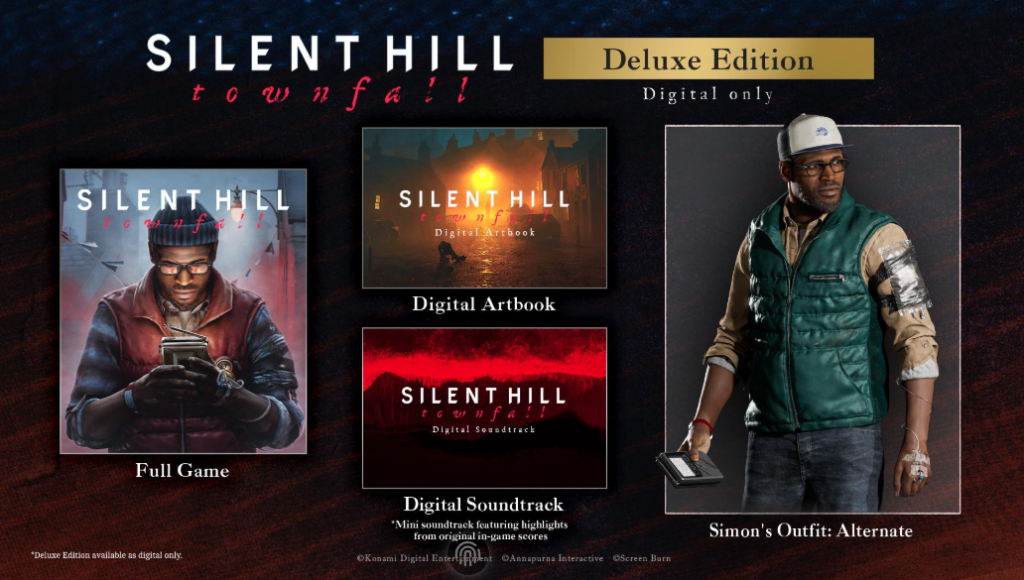 SILENT HILL: Townfall edição deluxe